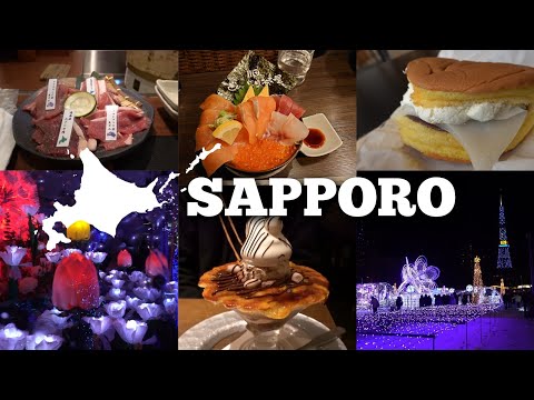【札幌・小樽 #2】~札幌編~ 冬の北海道グルメ旅行/11月で最高気温が氷点下☃️ 服装や積雪の様子は?/王道グルメに観光に念願の星野リゾート!お腹も心も満たされたよくばり旅/北海道旅行vlog
