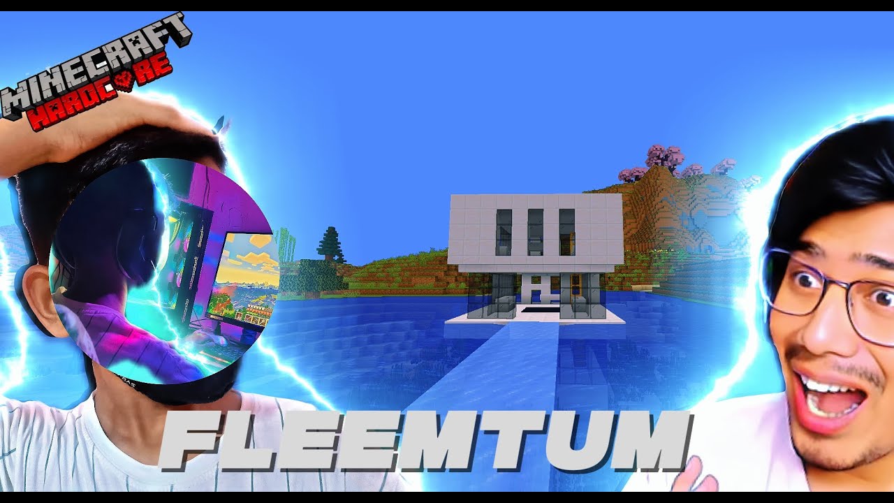 “Recreating GamerFleet’s House in Hardcore 🏠🔥” - YouTube