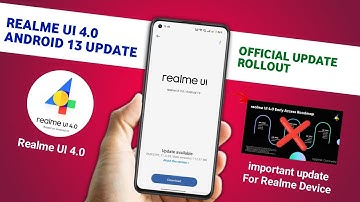 Realme UI 4.0 update official version/Realme New update April 2023/New Realme UI update release