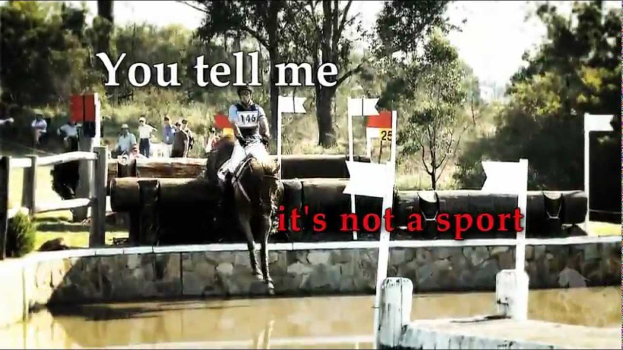 Equestrian Its Not A Sport YouTube