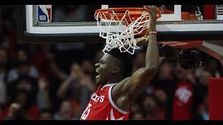 Clint Capela MONSTER dunk on Jazz Rudy Gobert | NBA Playoffs