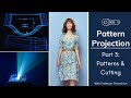 Projection pattern sewing for beginners  patterns and cutting