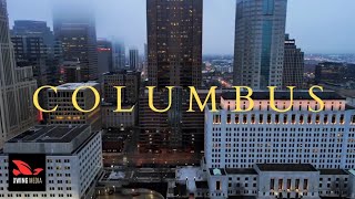 Drone Flight Downtown Columbus, Ohio | 4K Drone Footage