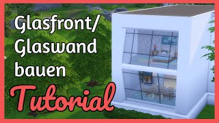 Sims 4: Glasfront/ Glaswand bauen (ohne Mods/CC) - Tutorial [deutsch]