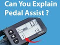 PEDAL ASSIST EXPLAINED, electric bikes make it easier to ride and help with long rides.Pedal assist