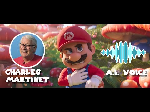 Mario Trailer with Mario's Original Voice (Using AI)