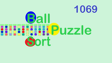 Ball Sort Puzzle Level 1069 🎯No Extra Tubes😂Game Walkthrough😘  #Stay Home And Fun Play #WithMe