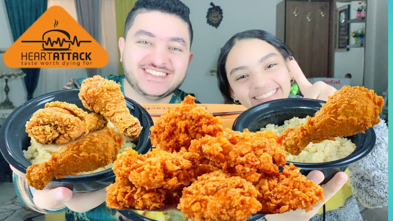 تحدى وتجربه رز الريزو🥘 والاستربس🥓 من هارت اتاك /  والعقاب ساقع