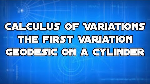 Geodesic on a Cylinder