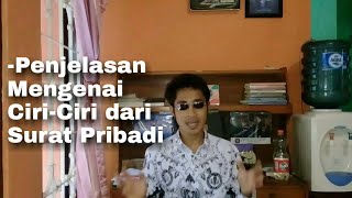 CIRI-CIRI SURAT PRIBADI