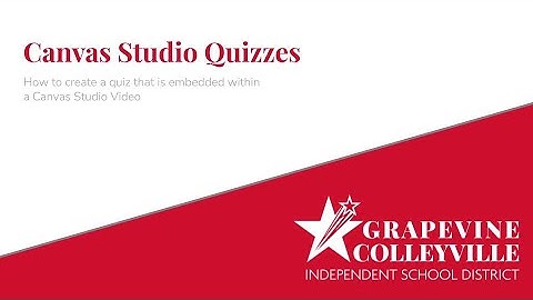Canvas Studio Quiz