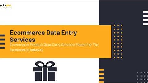Ecommerce Data Entry Services