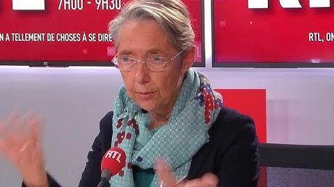 Élisabeth Borne, invitée de RTL Matin, mardi 28 janvier