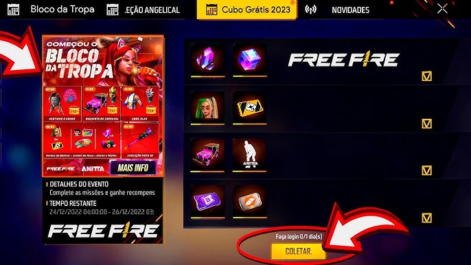 CODIGUIN FF: código Free Fire x Devil May Cry 5; resgatar no