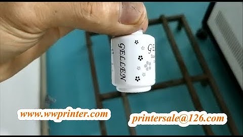 Nail Polish Glass Bottle UV Screen Printer China 3D