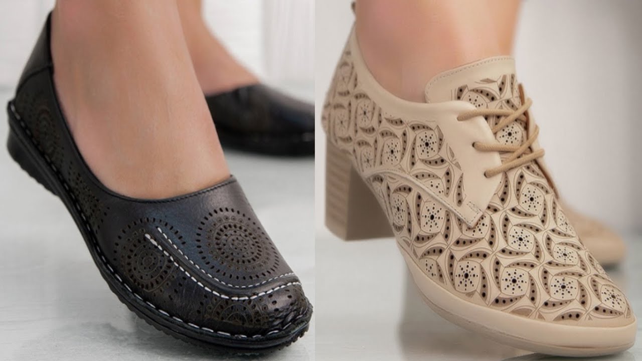 2023 GENUINE LEATHER COMFY OFFICE WEAR SHOES COLLECTION FOR WOMEN LATEST TRENDY CLASSY NEW FOOTWEAR