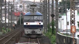 ＪＲ貨物ＥＦ２１０形１００番台北朝霞駅通過