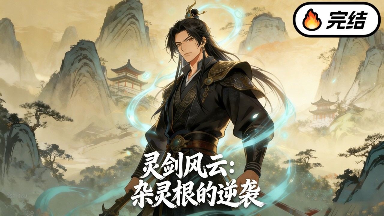 一口氣看完！雜靈根的我被全門派嘲笑，直到我偷學了護山大陣。當各峰主爭搶我時，只有溫柔師姐的紅線早繫在我腕上#comedy #動態漫畫 #沙雕剧情 #动漫