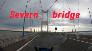 SEVERN BRIDGE. UNDER AND OVER.