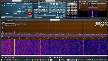 Radio Exterior Espana English 9690 kHz Shortwave SDRplay RSP1A MLA 30 loop antenna