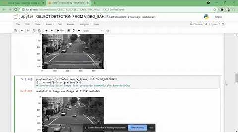 MOVING OBJECT DETECTION FROM VIDEO