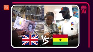 What 10 Pounds Can Get You In The UK🇬🇧 Vs Ghana🇬🇭