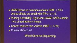 Xihong Lin-Statistical Analysis of Massive Genetic and Genomic Data