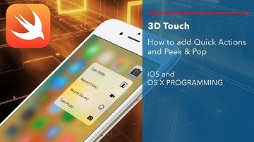 iOS Swift Tutorial: Add 3D Touch to your apps