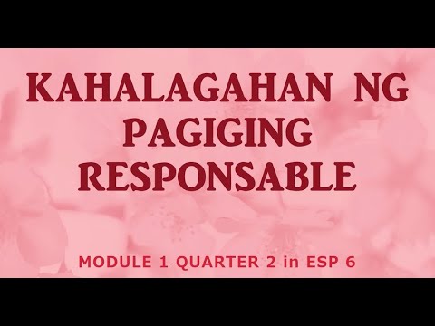 Video: Paano Maging Mas Responsable