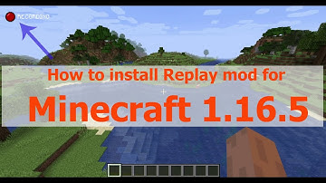 How to install replaymod for minecraft 1.16.5