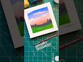 gouache landscape | gouache tutorial ☀️ #art #painting #gouache