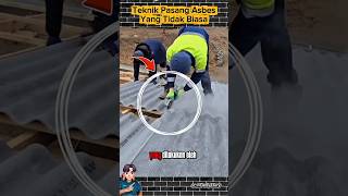 Download Lagu Tekniknya Asbes Bagian Sudut Harus Di Potong‼️ #work #construction MP3
