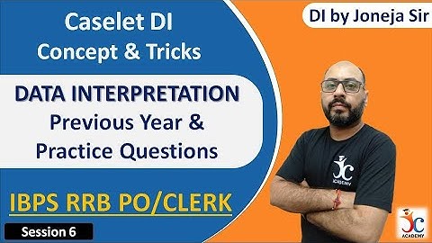 Caselet Data Interpretation (DI) For IBPS RRB 2020 | How To Solve Caselet DI? | DI By Joneja Sir