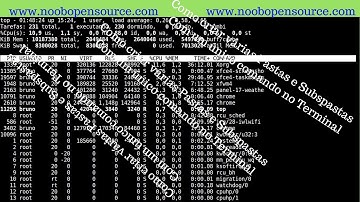 One Command Multiple-mappen op Linux Terminal