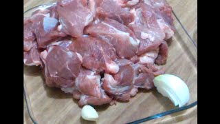 Como Cocer Carne de Puerco - YouTube