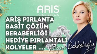 ARİŞ PIRLANTA BASİT ÇÖZÜM BERABERLİĞİ HEDİYE PIRLANTALI KOLYELER .... Resimi