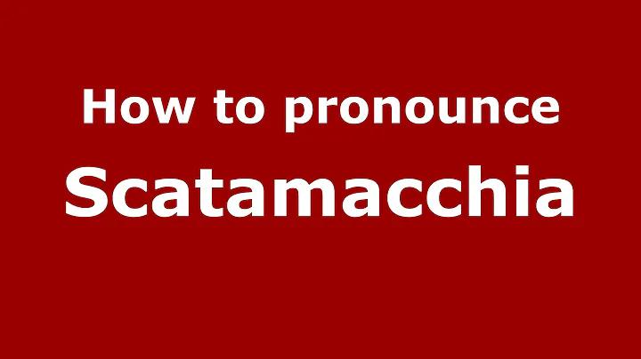How to pronounce Scatamacchia (Spanish/Argenti... ...