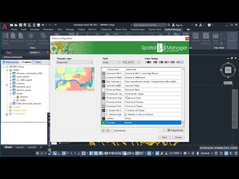 Thematic Maps and dynamic visualization