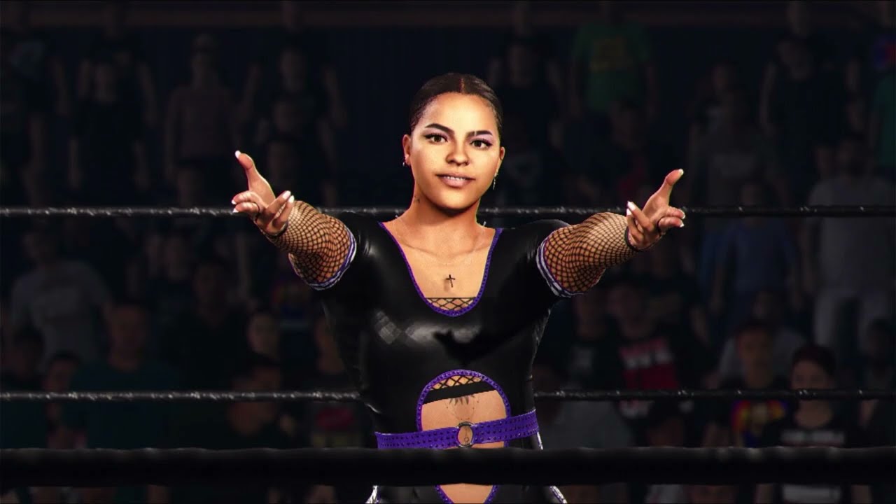 WWE 2K Universe - WWE 2K25: Lola Vice & Jaida Parker vs Damage CTRL(Momo & Rie) 2 out of 3 Falls