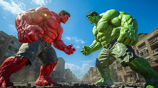 HULK VS SHE-HULK EPIC BATTLE! : The confrontation begins on a military cargo plane !