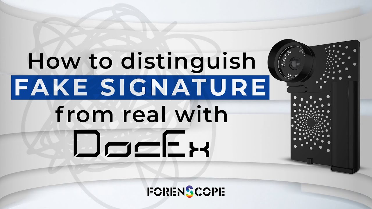 Docex GET STRONGER EYES WITH “DocEX” AND SAY STOP TO DOCUMENT FORGERY! - YouTube