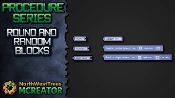Random Blocks & Rounding | MCreator Procedure Series