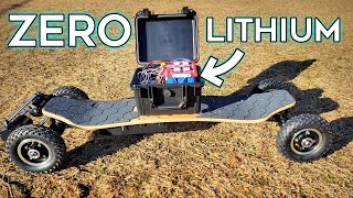 Famous World's FIRST Sodium Ion Powered Electric Skateboard! Wealth