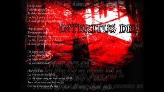 Interitus Dei - New Studio Recording Session 2017