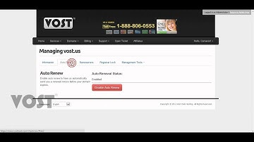 Change Domain Renewal Status