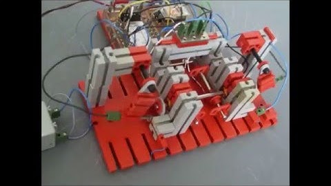Solenoid motor made with fischertechnik