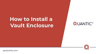 Quantic POS - How to Install a Vault Enclosure