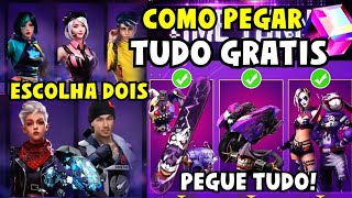 COMO GANHAR CUBO, PERSONAGENS E TODAS AS RECOMPENSAS DO 3° ANIVERSÁRIO FREE FIRE