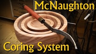 Coring Bowl Blanks with the McNaughton Center Saver System