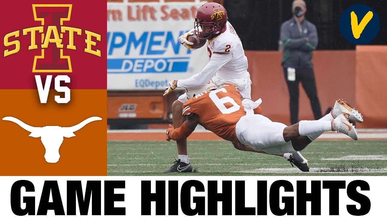 13 Iowa State Vs 17 Texas Highlights Week 13 2020 College Football Highlights Youtube Football Highlight Iowa State College Football 13 Iowa State Vs 17 Texas Highlights Week 13 2020 College Football Highlights Youtube Football Highlight Iowa State College Football